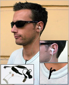Earpiece Headset for Motorola Two-Way-Radios